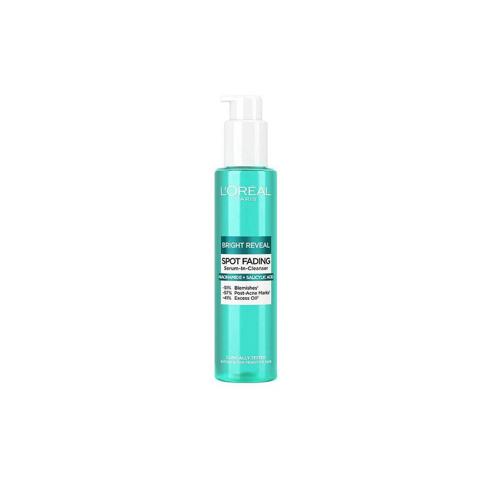 LOreal Bright Reveal Spot Fading Serum In Cleanser 150ML