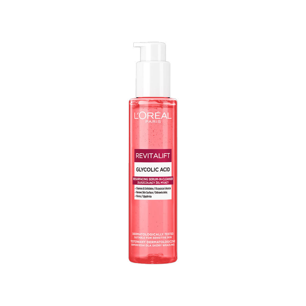 L’Oréal Paris Revitalift Glycolic Acid Resurfacing Serum-in-Cleanser 150 ML
