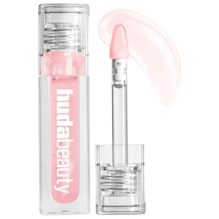 HUDA BEAUTY - Faux Filler Ultra-Hydrating Tinted Jelly Lip Oil - Juicy Pink Lady