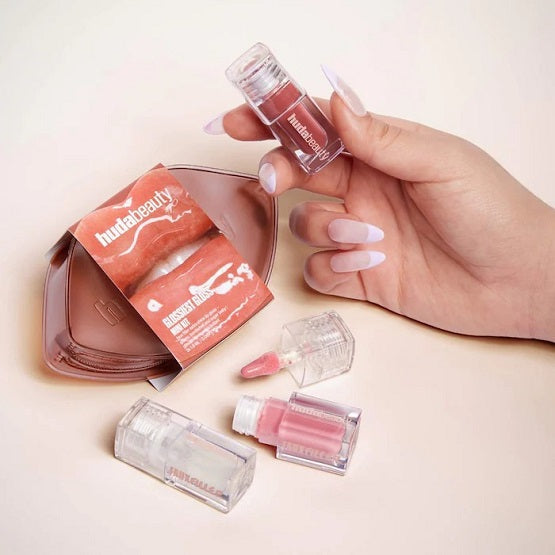HUDA BEAUTY - Mini Glossiest Lip Gloss Set