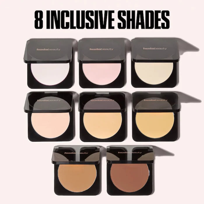 HUDA BEAUTY - Easy Bake Airbrush Matte Pressed Setting Powder - Banana Bread