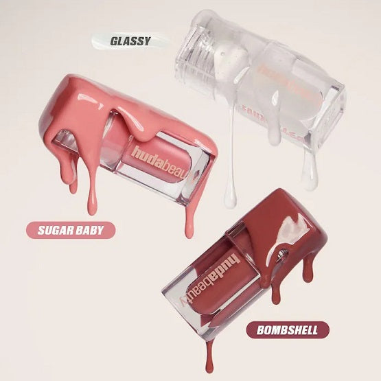HUDA BEAUTY - Mini Glossiest Lip Gloss Set