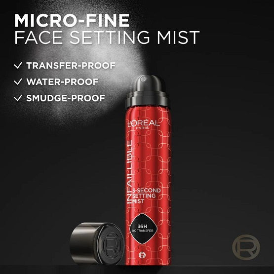 Loreal- Infallible 3 Second Micro Fine Setting Mist - 50g